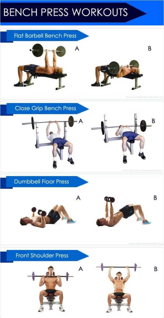 Bench Press Workouts and Exercise Benefits Beginners Guidelines