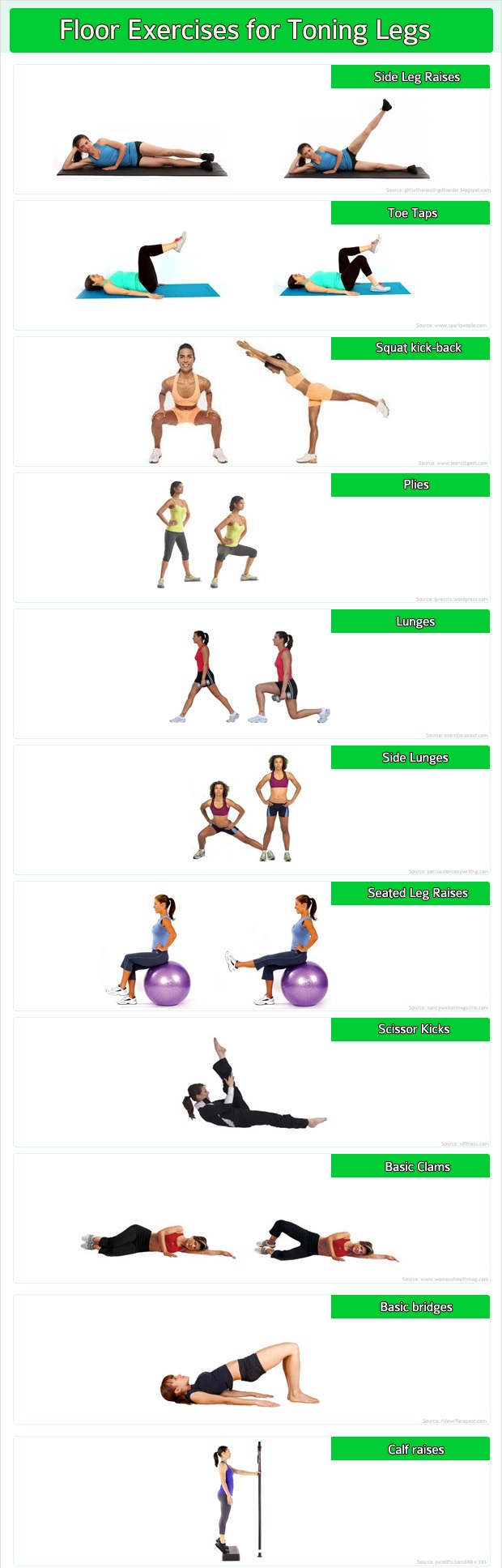 11 Best Floor Exercises For Toning Legs Bbstyles Net